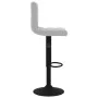 Taburete de cocina de terciopelo gris claro de , Taburetes de cocina - Ref: Foro24-334294, Precio: 79,82 €, Descuento: %