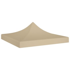 Techo de carpa para celebraciones beige 2x2 m 270 g/m² de vidaXL, Cubiertas para carpas y cenadores - Ref: Foro24-315340, Pre...