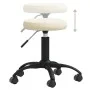 Silla de comedor de terciopelo crema de , Sillas de comedor - Ref: Foro24-3085726, Precio: 55,25 €, Descuento: %