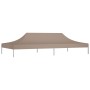 Techo de carpa para celebraciones gris taupe 6x3 m 270 g/m² de vidaXL, Cubiertas para carpas y cenadores - Ref: Foro24-315330...