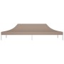 Techo de carpa para celebraciones gris taupe 6x3 m 270 g/m² de vidaXL, Cubiertas para carpas y cenadores - Ref: Foro24-315330...