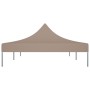 Techo de carpa para celebraciones gris taupe 6x3 m 270 g/m² de vidaXL, Cubiertas para carpas y cenadores - Ref: Foro24-315330...