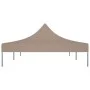 Techo de carpa para celebraciones gris taupe 6x3 m 270 g/m² de vidaXL, Cubiertas para carpas y cenadores - Ref: Foro24-315330...