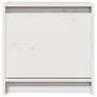 Mesita de noche madera maciza de mango blanco 40x30,5x40 cm de , Mesitas de noche - Ref: Foro24-808115, Precio: 36,72 €, Desc...