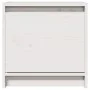 Mesita de noche madera maciza de mango blanco 40x30,5x40 cm de , Mesitas de noche - Ref: Foro24-808115, Precio: 36,25 €, Desc...