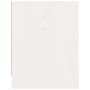 Mesita de noche madera maciza de mango blanco 40x30,5x40 cm de , Mesitas de noche - Ref: Foro24-808115, Precio: 36,72 €, Desc...