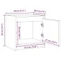 Mesita de noche madera maciza de mango blanco 40x30,5x40 cm de , Mesitas de noche - Ref: Foro24-808115, Precio: 36,25 €, Desc...