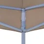 Techo de carpa para celebraciones gris taupe 6x3 m 270 g/m² de vidaXL, Cubiertas para carpas y cenadores - Ref: Foro24-315330...