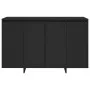 Aparador de madera contrachapada negro 120x41x75 cm de , Aparadores - Ref: Foro24-809603, Precio: 141,87 €, Descuento: %