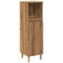 Armario de baño madera de ingeniería roble artisan 30x30x100 cm de , Muebles de baño - Ref: Foro24-857109, Precio: 61,35 €, D...