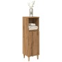 Armario de baño madera de ingeniería roble artisan 30x30x100 cm de , Muebles de baño - Ref: Foro24-857109, Precio: 61,35 €, D...