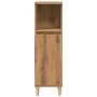 Armario de baño madera de ingeniería roble artisan 30x30x100 cm de , Muebles de baño - Ref: Foro24-857109, Precio: 61,35 €, D...