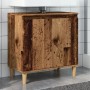 Mueble de lavabo madera de ingeniería envejecida 58x33x60 cm de , Tocadores de baño - Ref: Foro24-857114, Precio: 52,13 €, De...
