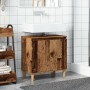 Mueble de lavabo madera de ingeniería envejecida 58x33x60 cm de , Tocadores de baño - Ref: Foro24-857114, Precio: 52,13 €, De...