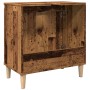 Mueble de lavabo madera de ingeniería envejecida 58x33x60 cm de , Tocadores de baño - Ref: Foro24-857114, Precio: 52,13 €, De...