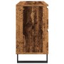 Mueble de lavabo madera de ingeniería envejecida 80x33x60 cm de , Tocadores de baño - Ref: Foro24-857238, Precio: 117,29 €, D...