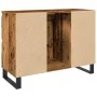 Mueble de lavabo madera de ingeniería envejecida 80x33x60 cm de , Tocadores de baño - Ref: Foro24-857238, Precio: 111,07 €, D...