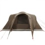 Tienda de campaña familiar iglú 6 personas impermeable marrón de , Tiendas de campaña - Ref: Foro24-4009465, Precio: 128,76 €...