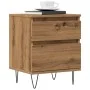 Mesita de noche madera de ingeniería roble artisian 40x35x50 cm by , Nightstands - Ref: Foro24-857418, Price: 48,82 €, Discou...