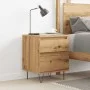 Mesita de noche madera de ingeniería roble artisian 40x35x50 cm by , Nightstands - Ref: Foro24-857418, Price: 48,82 €, Discou...