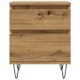 Mesita de noche madera de ingeniería roble artisian 40x35x50 cm by , Nightstands - Ref: Foro24-857418, Price: 48,82 €, Discou...