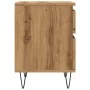 Mesita de noche madera de ingeniería roble artisian 40x35x50 cm by , Nightstands - Ref: Foro24-857418, Price: 48,82 €, Discou...