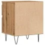 Mesita de noche madera de ingeniería roble artisian 40x35x50 cm by , Nightstands - Ref: Foro24-857418, Price: 48,82 €, Discou...