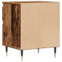 Mesitas de noche 2 uds madera ingeniería envejecida 40x35x50 cm de , Mesitas de noche - Ref: Foro24-857397, Precio: 85,33 €, ...