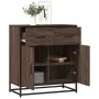 Aparador madera ingeniería roble marrón 68x35x76 cm de , Aparadores - Ref: Foro24-848983, Precio: 84,85 €, Descuento: %