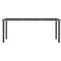 Mesa de comedor para jardín ratán sintético gris 180x70x73 cm de vidaXL, Mesas de jardín - Ref: Foro24-315119, Precio: 151,89...