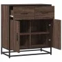 Aparador madera ingeniería roble marrón 68x35x76 cm de , Aparadores - Ref: Foro24-848983, Precio: 84,85 €, Descuento: %
