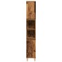 Armario de baño madera de ingeniería envejecida 30x30x190 cm de , Tocadores de baño - Ref: Foro24-857102, Precio: 95,30 €, De...