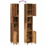 Armario de baño madera de ingeniería envejecida 30x30x190 cm de , Tocadores de baño - Ref: Foro24-857102, Precio: 95,30 €, De...