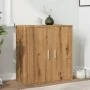 Muebles zapateros 2 uds madera roble artisan 32x35x70 cm de , Zapateros y organizadores de calzado - Ref: Foro24-856707, Prec...
