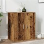 Muebles zapateros 2 uds madera ingeniería envejecida 32x35x70cm de , Zapateros y organizadores de calzado - Ref: Foro24-85670...