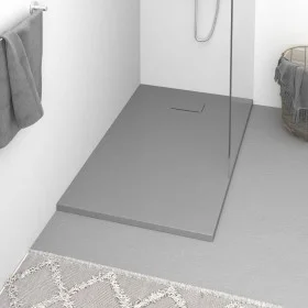 Plato de ducha SMC gris 120x70 cm de vidaXL, Platos de ducha - Ref: Foro24-148936, Precio: 215,28 €, Descuento: %