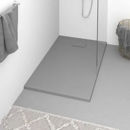 Plato de ducha SMC gris 120x70 cm de vidaXL, Platos de ducha - Ref: Foro24-148936, Precio: 215,28 €, Descuento: %