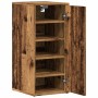Muebles zapateros 2 uds madera ingeniería envejecida 32x35x70cm de , Zapateros y organizadores de calzado - Ref: Foro24-85670...
