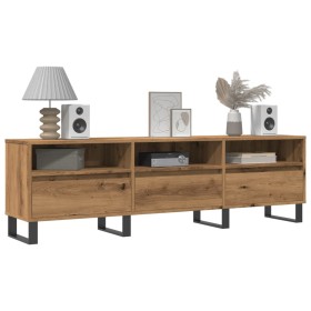 Mueble de TV madera de ingeniería roble artisan 150x30x44,5 cm de , Muebles TV - Ref: Foro24-857194, Precio: 116,75 €, Descue...