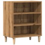 Aparador de madera de ingeniería roble artisan 57x35x75 cm de , Aparadores - Ref: Foro24-856469, Precio: 54,99 €, Descuento: %