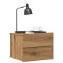 Mesitas de noche de pared 2 uds color roble artisan 40x32x30 cm von , Nachttische - Ref: Foro24-855947, Preis: 94,59 €, Rabat...