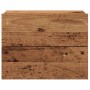 Mesitas de noche de pared 2 uds madera envejecida 40x32x30 cm de , Mesitas de noche - Ref: Foro24-855945, Precio: 74,78 €, De...