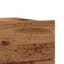 Mesitas de noche de pared 2 uds madera envejecida 40x32x30 cm de , Mesitas de noche - Ref: Foro24-855945, Precio: 73,60 €, De...
