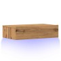 Mueble de TV con luces LED roble artisan 60x35x15,5 cm de , Muebles TV - Ref: Foro24-856345, Precio: 41,52 €, Descuento: %