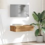 Mueble de TV con luces LED roble artisan 60x35x15,5 cm de , Muebles TV - Ref: Foro24-856345, Precio: 41,52 €, Descuento: %