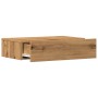 Mueble de TV con luces LED roble artisan 60x35x15,5 cm de , Muebles TV - Ref: Foro24-856345, Precio: 41,52 €, Descuento: %
