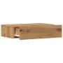 Mueble de TV con luces LED roble artisan 60x35x15,5 cm de , Muebles TV - Ref: Foro24-856345, Precio: 45,45 €, Descuento: %