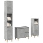 Set muebles de baño 2 piezas madera contrachapada gris hormigón de , Muebles de baño - Ref: Foro24-3324945, Precio: 163,53 €,...