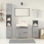 Set muebles de baño 2 piezas madera contrachapada gris hormigón de , Muebles de baño - Ref: Foro24-3324945, Precio: 163,53 €,...