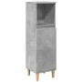 Set muebles de baño 2 piezas madera contrachapada gris hormigón de , Muebles de baño - Ref: Foro24-3324945, Precio: 163,53 €,...